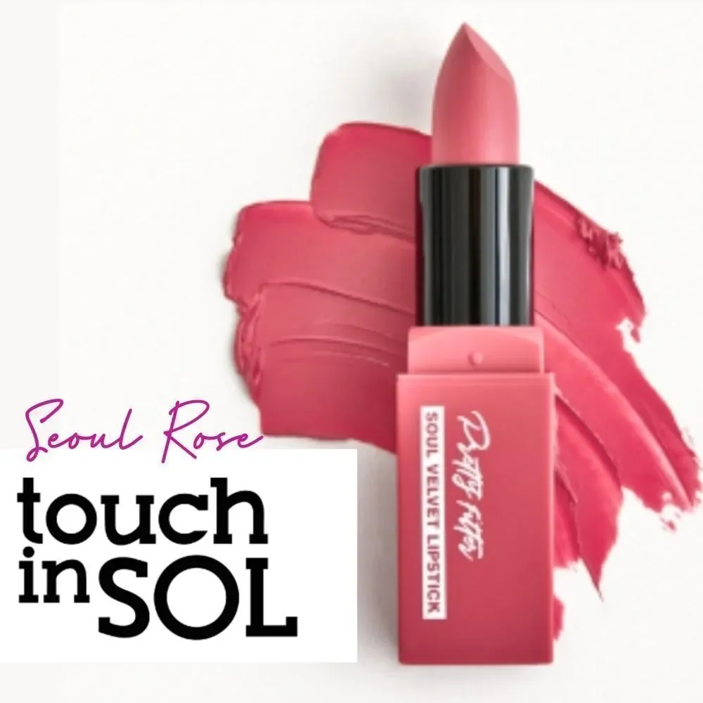 Touch In Sol Velvet Lipstick in Seol Rose